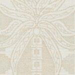 Arte Marquesa Fenua behang in kleur Silver Ivory (31700) - Product close-up