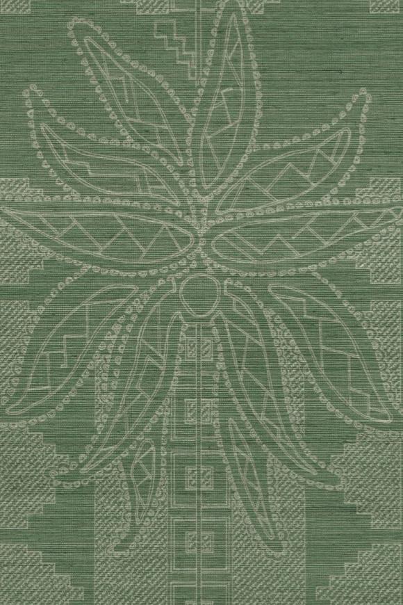 Arte Marquesa Fenua behang in kleur Silver Pine (31702) - Product close-up