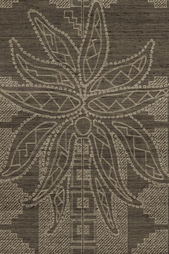 Arte Marquesa Fenua behang in kleur Ashes (31703) - Product close-up