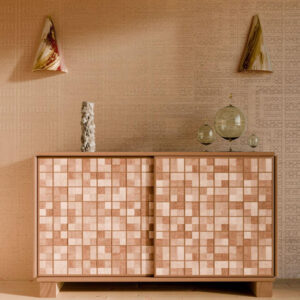 Arte Marquesa Taio behang in kleur Blush (31714) - Interieur impressie