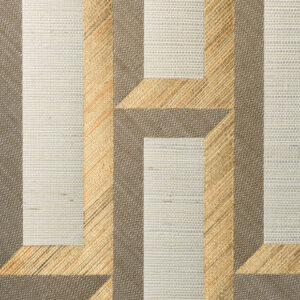 Arte Marqueterie Biseau behang in kleur Gold Beige (72720) - Product close-up