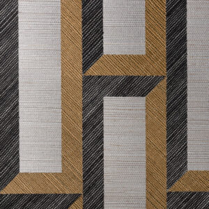 Arte Marqueterie Biseau behang in kleur Bronze Black (72723) - Product close-up