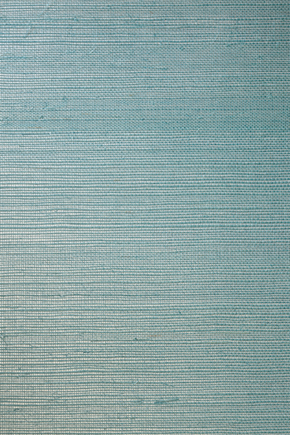 Arte Osmanthus Line behang in kleur Turquoise (80707B) - Product close-up