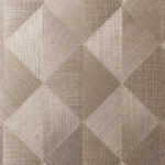 Arte Marqueterie Optique behang in kleur Beige (72760) - Product close-up