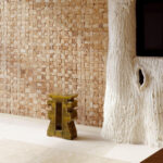 Arte Melaky Alba behang in kleur Bark (40701) - Interieur impressie