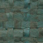 Arte Melaky Alba behang in kleur Turquoise (40704) - Product close-up