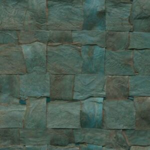 Arte Melaky Alba behang in kleur Turquoise (40704) - Product close-up