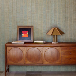 Arte Melaky Farini behang in kleur Jade (40724) - Interieur impressie