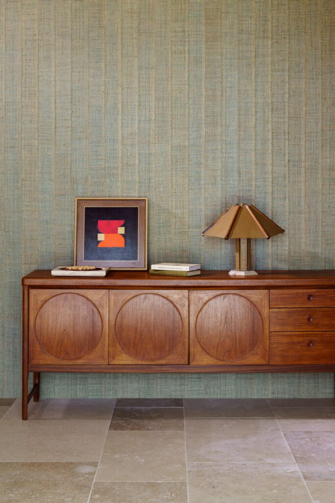 Arte Melaky Farini behang in kleur Jade (40724) - Interieur impressie