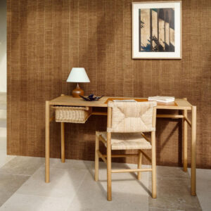 Arte Melaky Farini behang in kleur Ochre (40726) - Interieur impressie