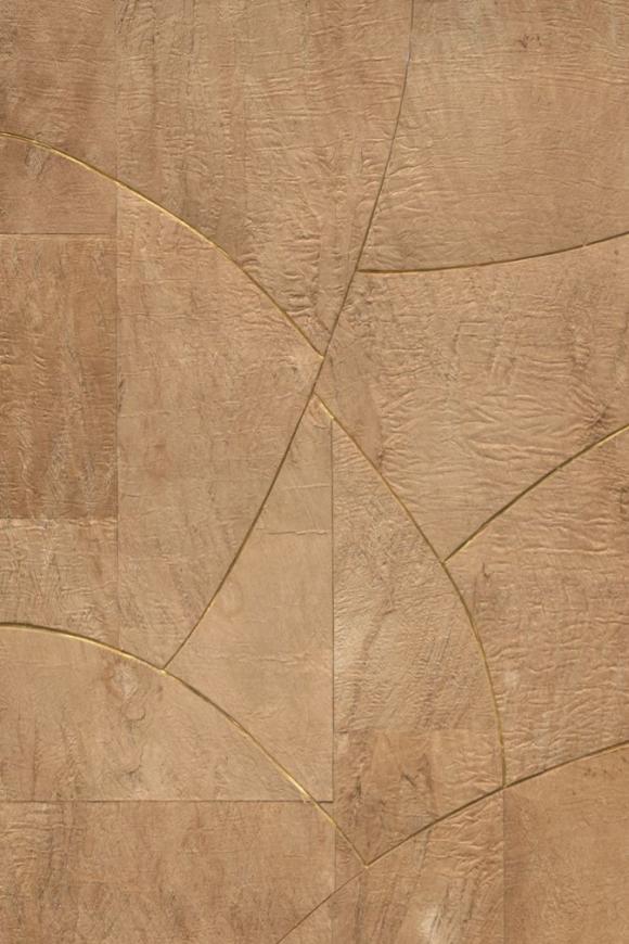 Arte Melaky Rubra behang in kleur Golden Natural (40711) - Product close-up