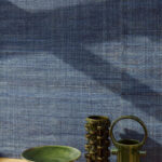 Arte Melaky Tana behang in kleur Marine (40747) - Interieur impressie