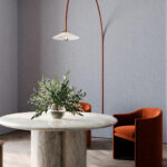 Arte Merino Ovillo behang in kleur Slate (63554) - Interieur impressie