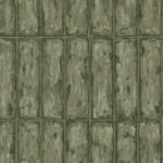 Arte Metal x patina Chalk stone behang in kleur Moss Green (60120) - Product close-up