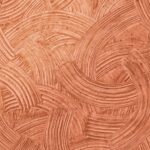 Arte Embleme Impasto behang in kleur Copper (60100A) - Product close-up