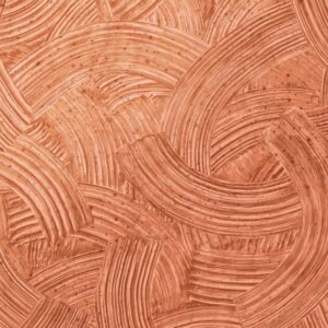 Arte Embleme Impasto behang in kleur Copper (60100A) - Product close-up