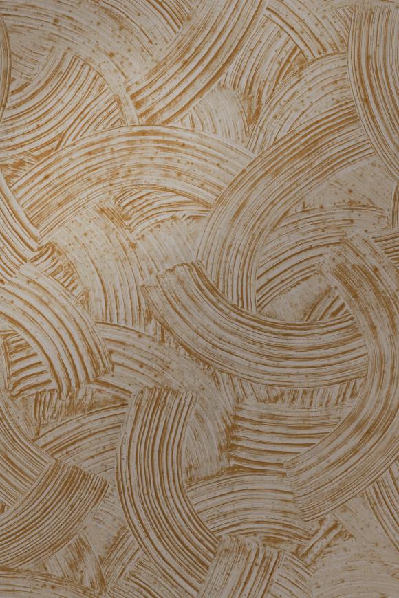 Arte Embleme Impasto behang in kleur Shiny Taupe (60102A) - Product close-up