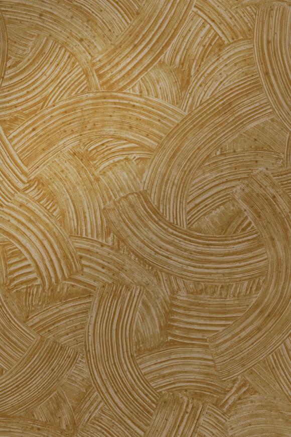 Arte Embleme Impasto behang in kleur Warm Gold (60103A) - Product close-up