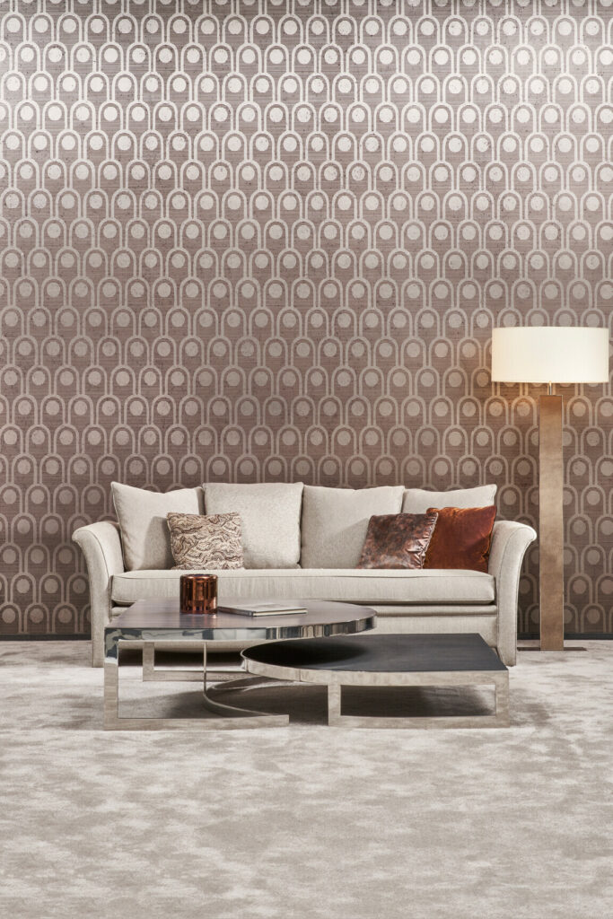 Arte Metal x signum Arcum behang in kleur 37630 (37630) - Interieur impressie