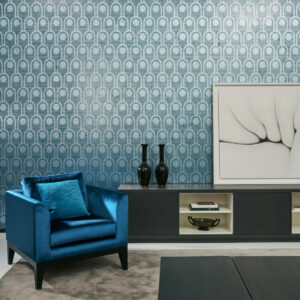 Arte Metal x signum Arcum behang in kleur 37631 (37631) - Interieur impressie