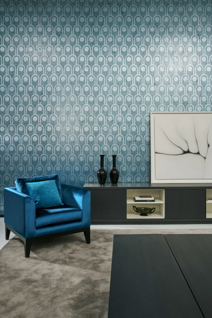 Arte Metal x signum Arcum behang in kleur 37631 (37631) - Interieur impressie