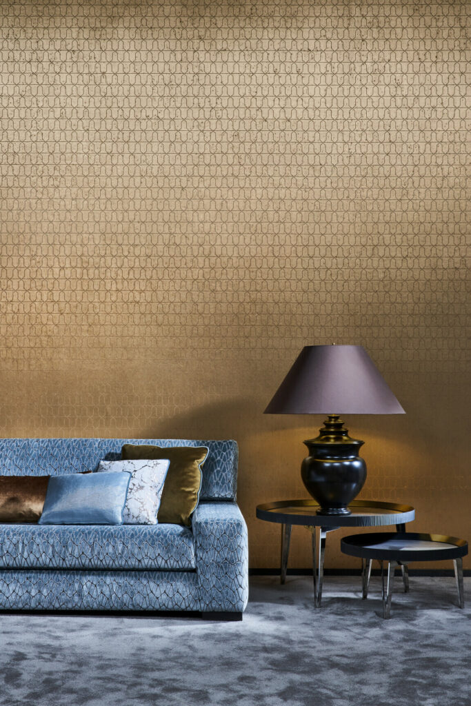 Arte Metal x signum Domus behang in kleur 37610 (37610) - Interieur impressie