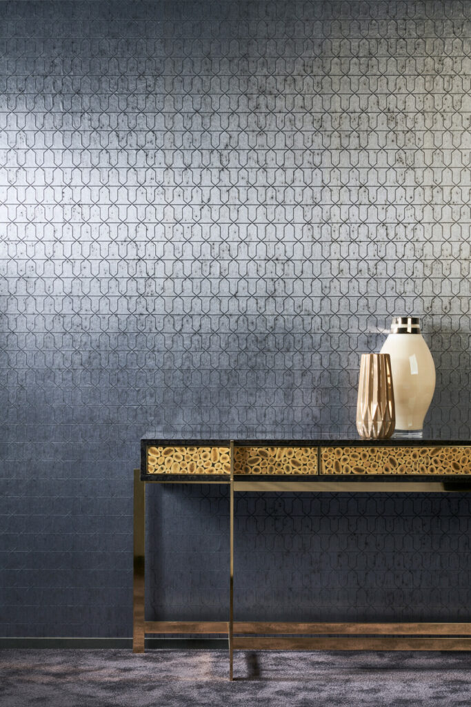 Arte Metal x signum Domus behang in kleur 37612 (37612) - Interieur impressie