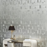 Arte Metal x signum Quadra behang in kleur 37660 (37660) - Interieur impressie