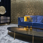 Arte Metal x signum Quadra behang in kleur 37662 (37662) - Interieur impressie