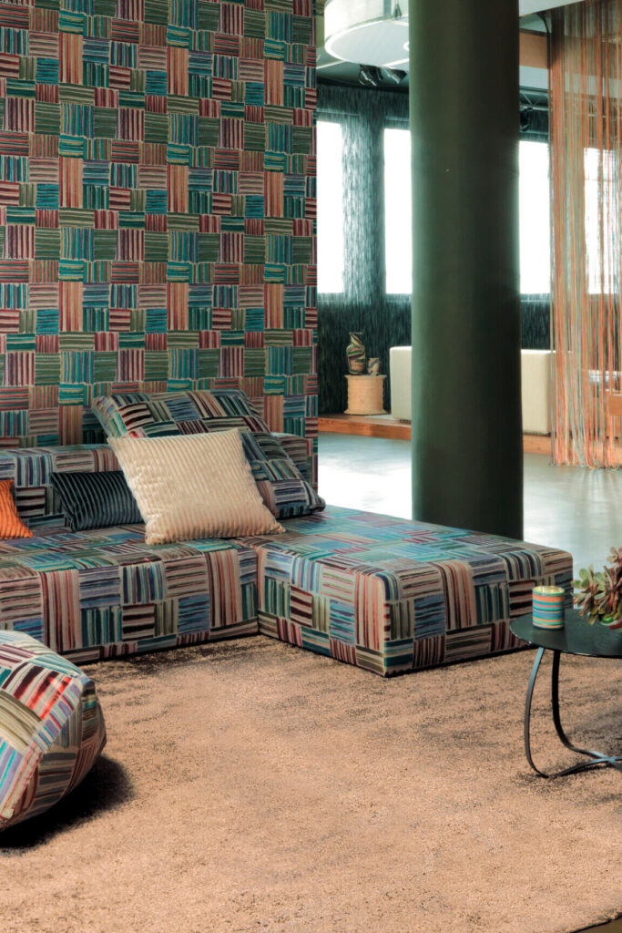 Missoni home wallcoverings 03 Palenque behang in kleur 10200 (10200) - Interieur impressie