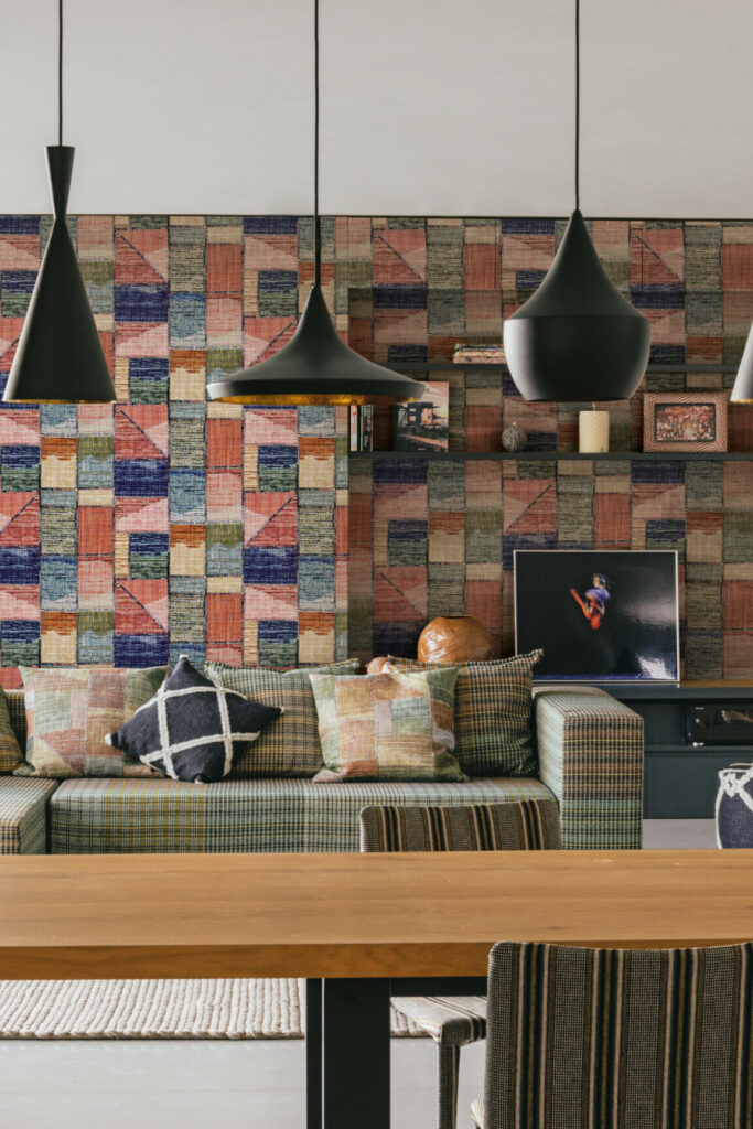 Missoni home wallcoverings 03 Patchwork behang in kleur 10240 (10240) - Interieur impressie