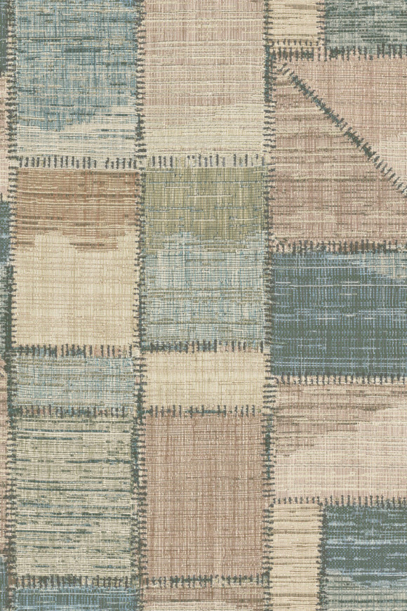 Missoni-home-wallcoverings-03 Patchwork behang in kleur 10242 (10242) - Product close-up