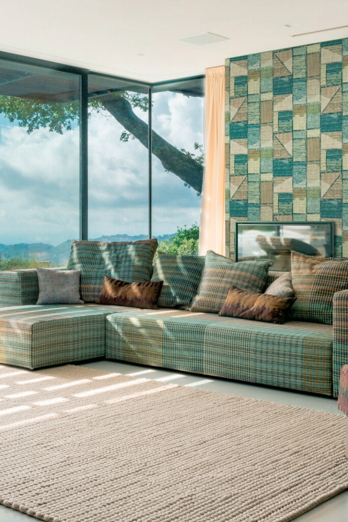 Missoni home wallcoverings 03 Patchwork behang in kleur 10243 (10243) - Interieur impressie