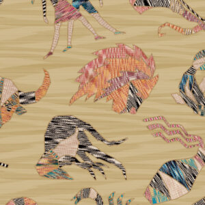 Missoni home wallcoverings 04 Constellations behang in kleur 10350 (10350) - Product close-up