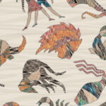 Missoni home wallcoverings 04 Constellations behang in kleur 10352 (10352) - Product close-up