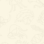 Missoni-home-wallcoverings-04 Constellations behang in kleur 10354 (10354) - Product close-up