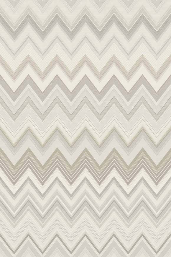 Missoni-home-wallcoverings-04 Happy Zigzag behang in kleur 10331 (10331) - Product close-up