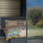 Missoni home wallcoverings 04 Happy zigzag behang in kleur 10332 (10332) - Interieur impressie