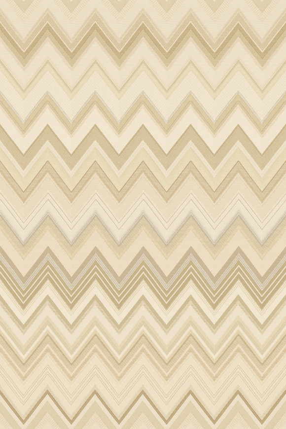 Missoni-home-wallcoverings-04 Happy Zigzag behang in kleur 10334 (10334) - Product close-up
