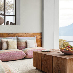 Missoni home wallcoverings 04 Macro chevron behang in kleur 10381 (10381) - Interieur impressie