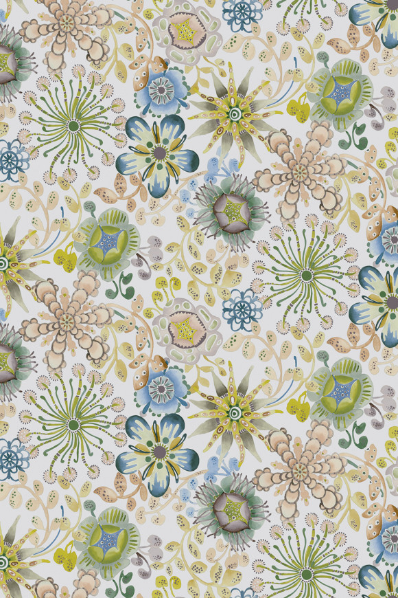 Missoni-home-wallcoverings-04 Magic Garden behang in kleur 10313 (10313) - Product close-up