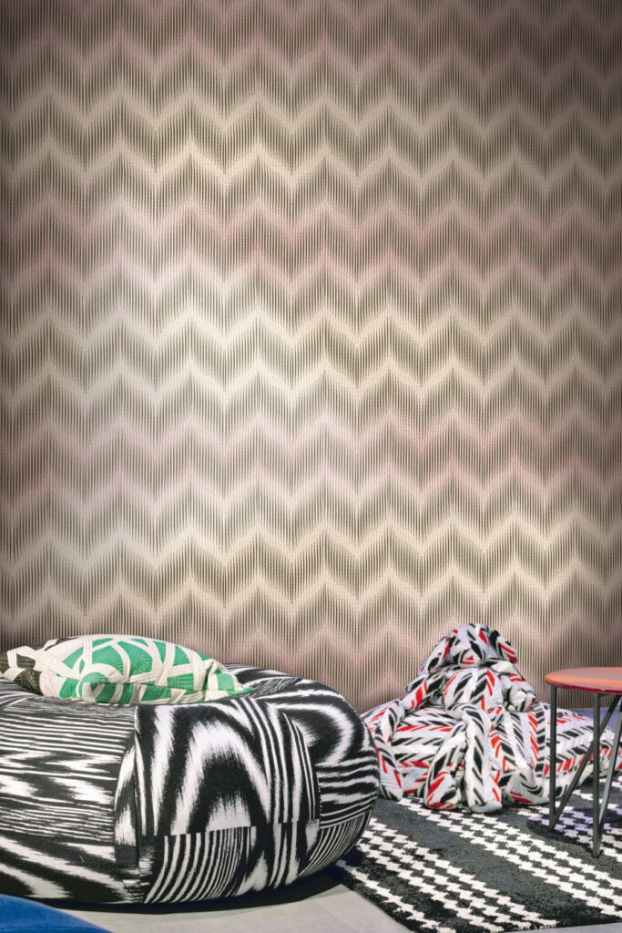 Missoni home wallcoverings 05 Ande behang in kleur MI10514 (MI10514) - Interieur impressie