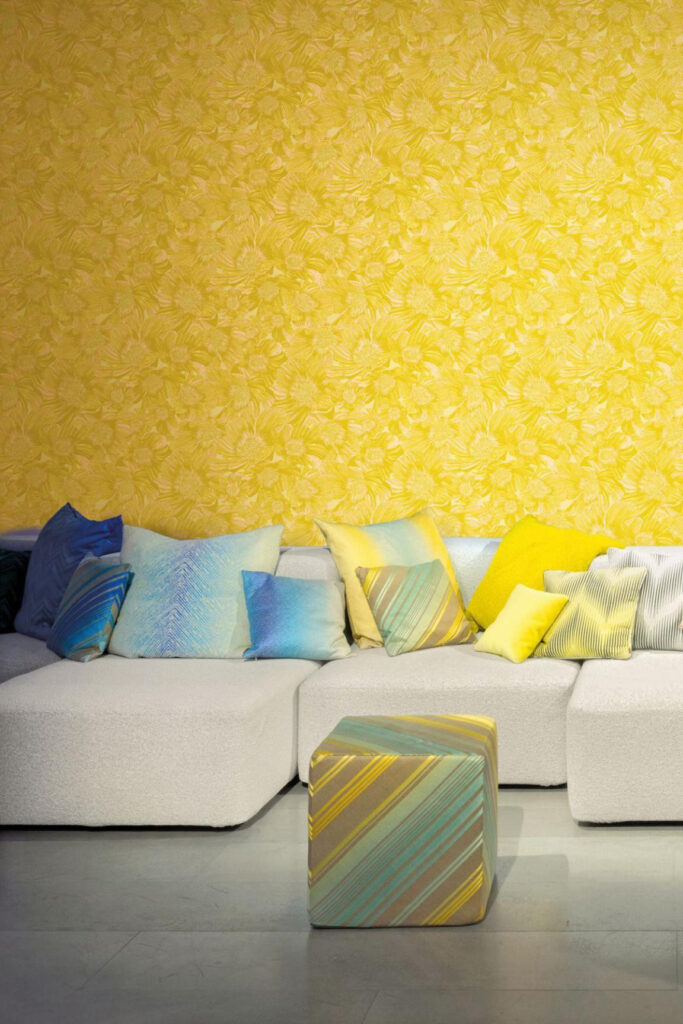 Missoni home wallcoverings 05 Anemoni behang in kleur MI10500 (MI10500) - Interieur impressie