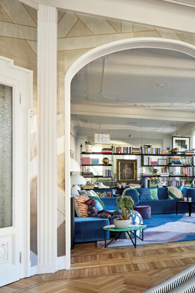 Missoni home wallcoverings 05 Nastri shade behang in kleur MI10580 (MI10580) - Interieur impressie