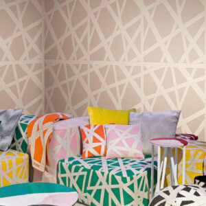 Missoni home wallcoverings 05 Nastri behang in kleur MI10561 (MI10561) - Interieur impressie