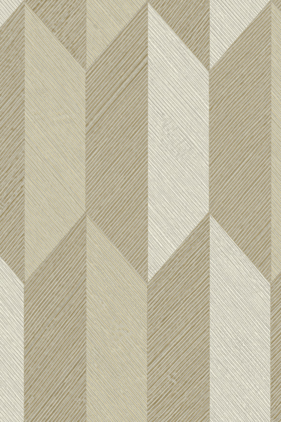 Arte Monsoon 20 Arrow behang in kleur Honey (26520A) - Product close-up