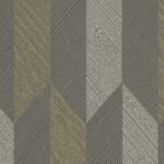 Arte Monsoon 20 Arrow behang in kleur Winter Gold (26523A) - Product close-up