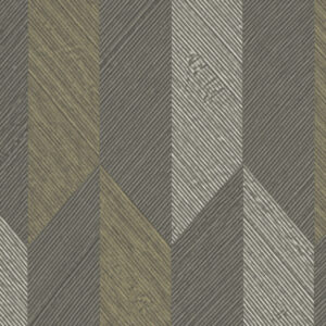 Arte Monsoon 20 Arrow behang in kleur Winter Gold (26523A) - Product close-up