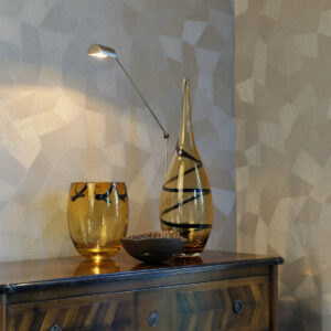 Arte Monsoon 20 Facet behang in kleur Golden Sand (75301A) - Interieur impressie