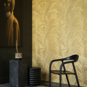 Arte Monsoon 20 Musa behang in kleur Gold Leaf (75004B) - Interieur impressie